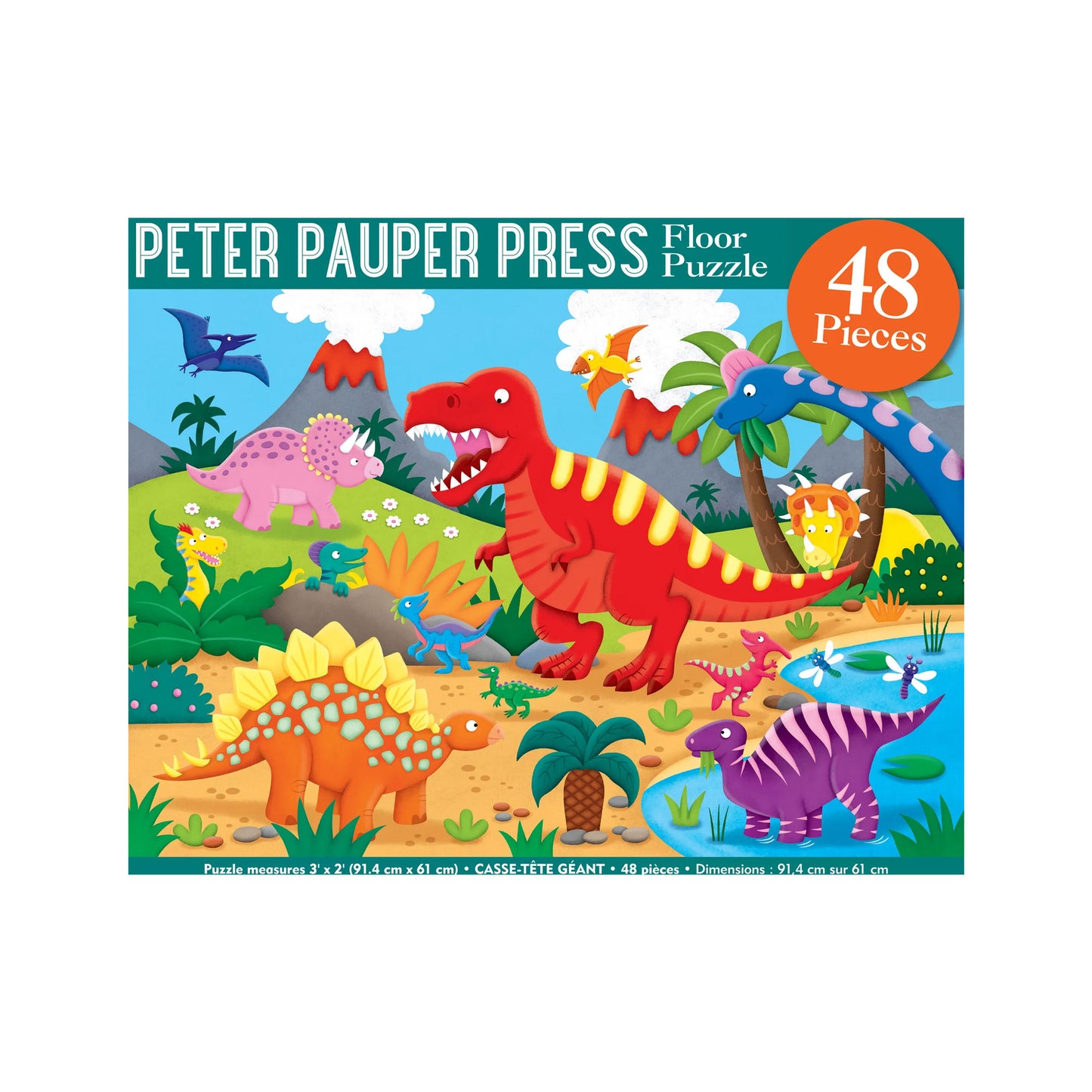 Kids FLoor Puzzle Dinosaurs