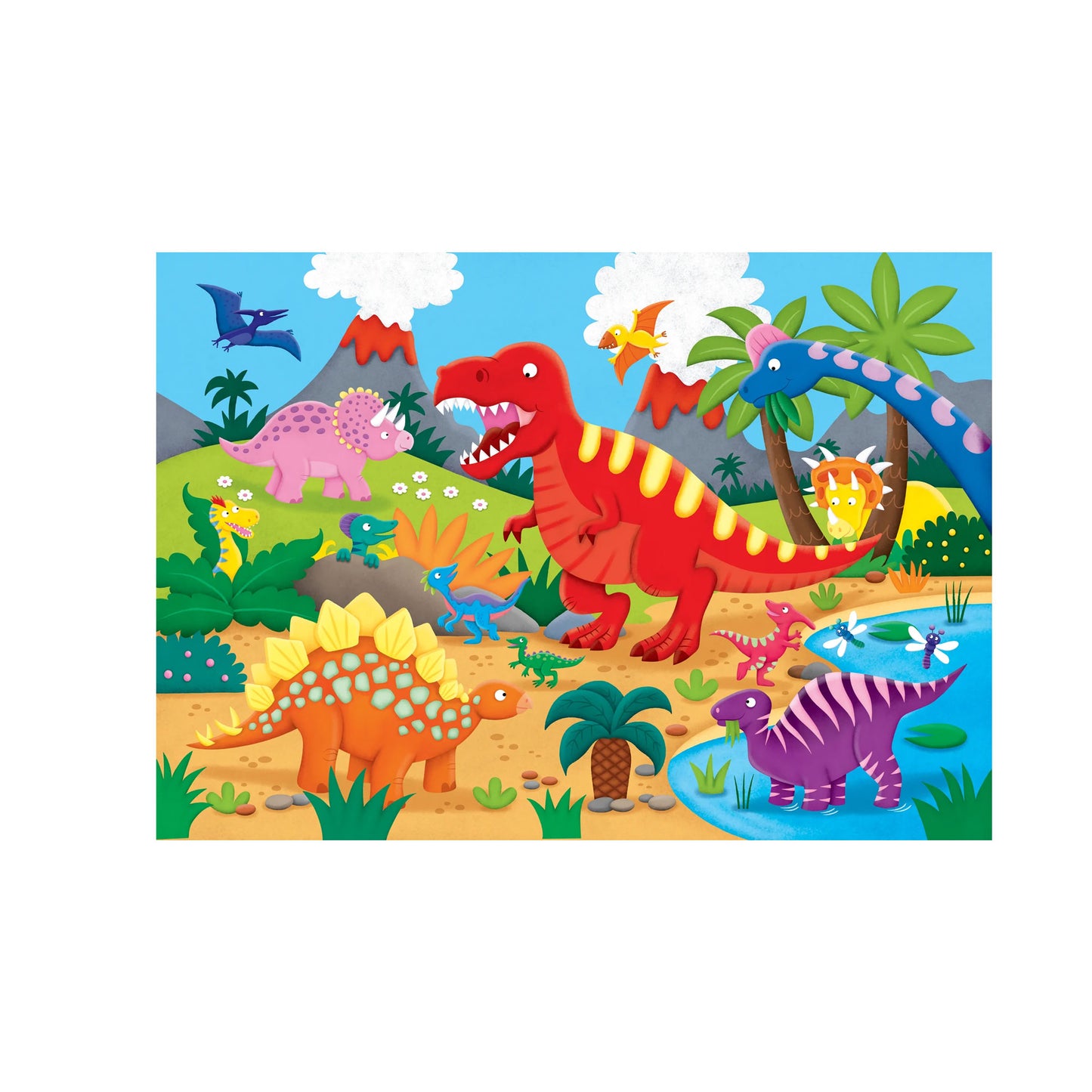 Kids FLoor Puzzle Dinosaurs