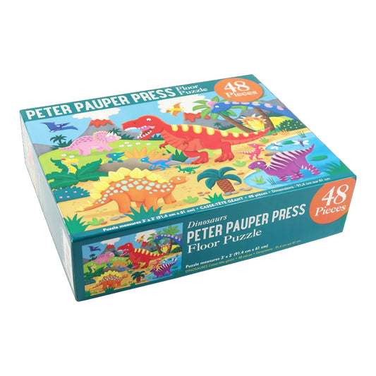 Puzzle de sol pour enfants Dinosaures