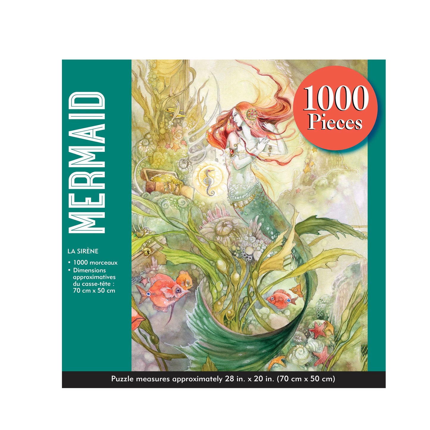 Mermaid Adventure 1000-Piece Puzzle