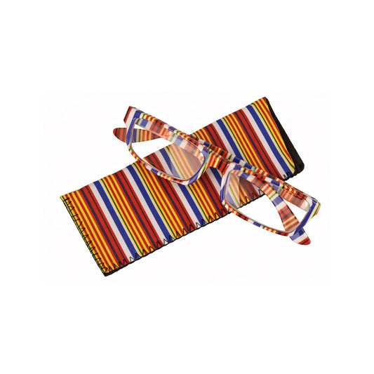 Happy Stripes reading glasses with stylish frame for everyday use