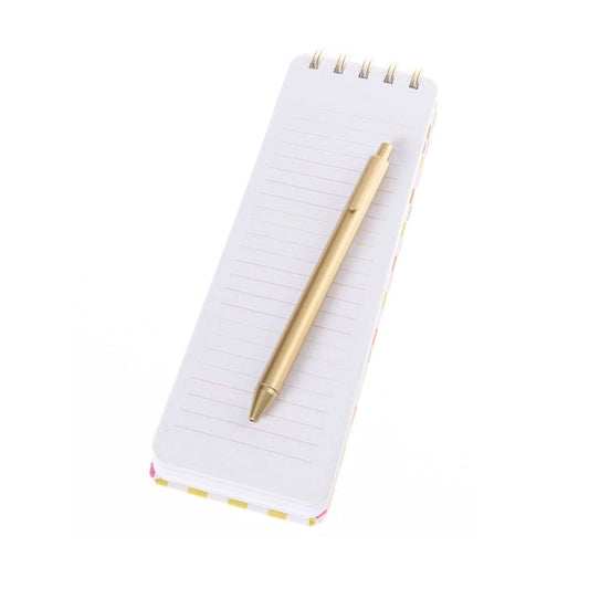 Reporter Notepad with Pen - Neon Check - Papergoods - shop_name