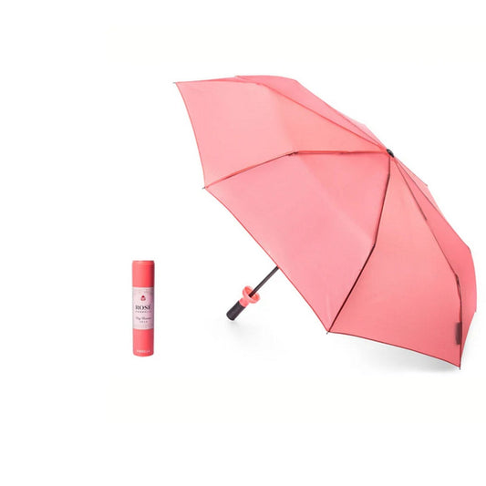 Rose Labeled Wine Bottle Umbrella - For Her - shop_name