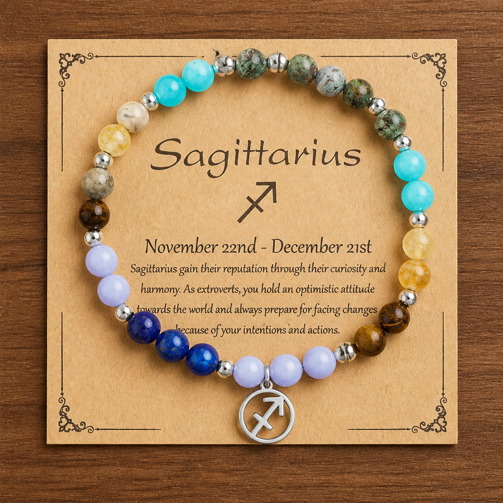 Sagittarius Zodiac Bracelet