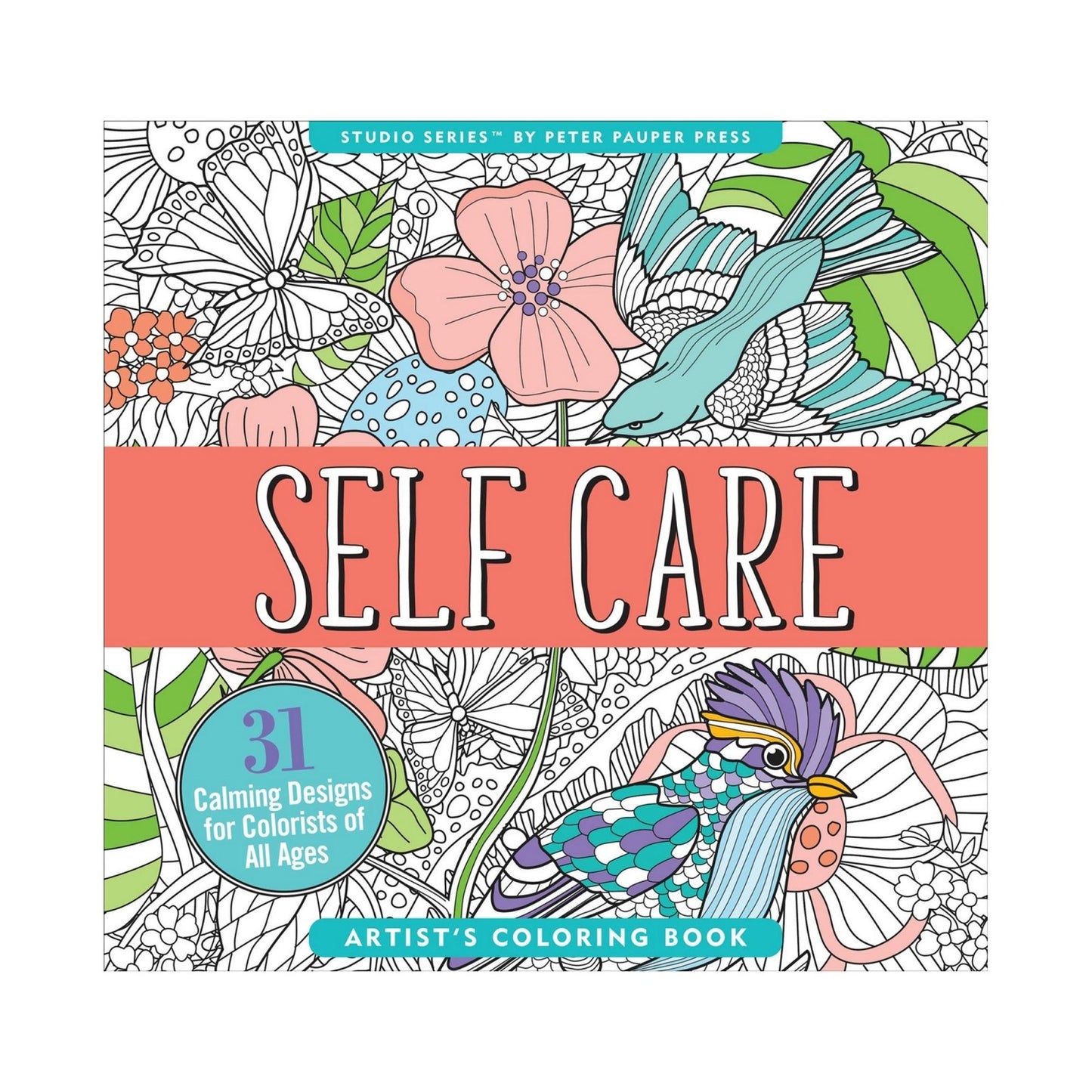 Self Care Artist's Coloring Book - Papergoods - shop_name