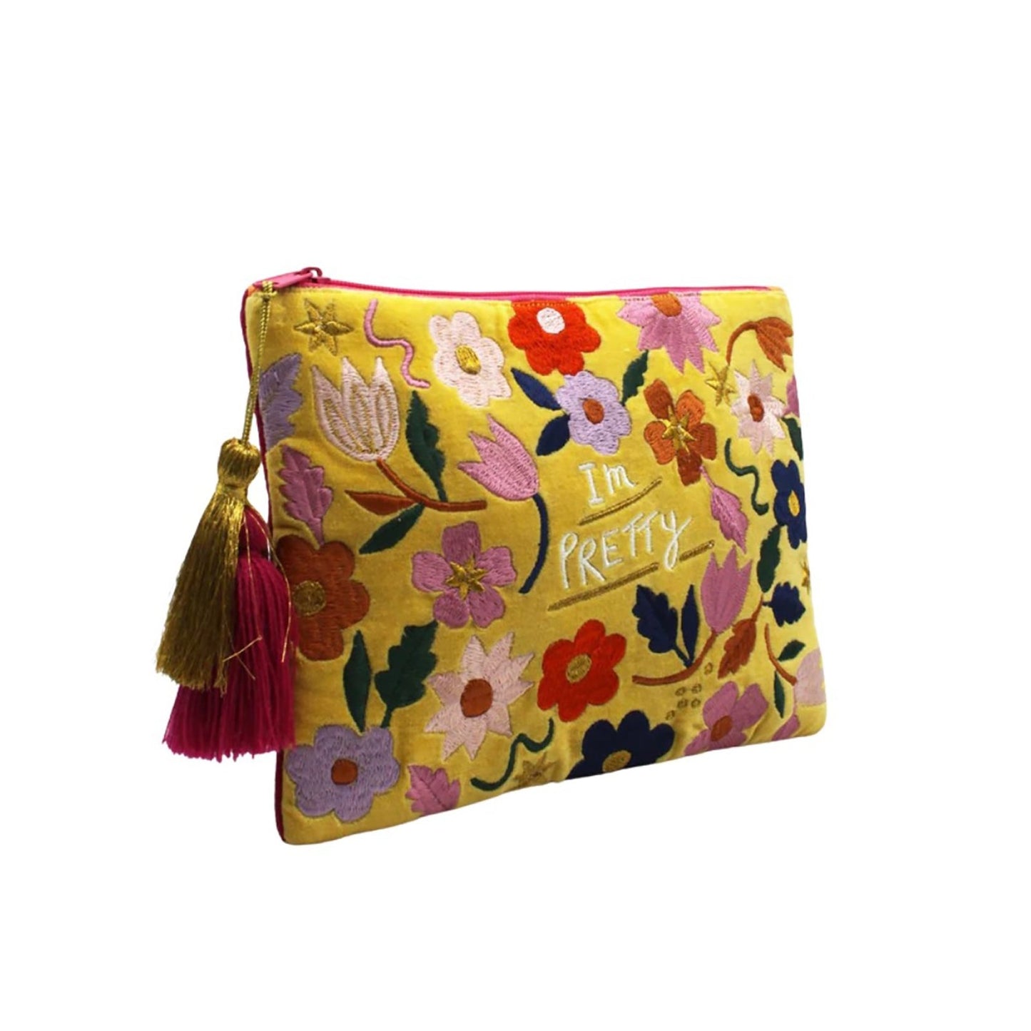 Small Talk Clutch 'I'm Pretty, Pretty Damn Brilliant' - For Her - shop_name