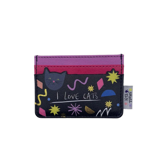 Small Talk 'I Love Cats' Cardholderh - For Her - shop_name