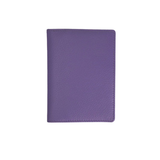 Stanford Leather Passport Cover Purple - For Her - shop_name