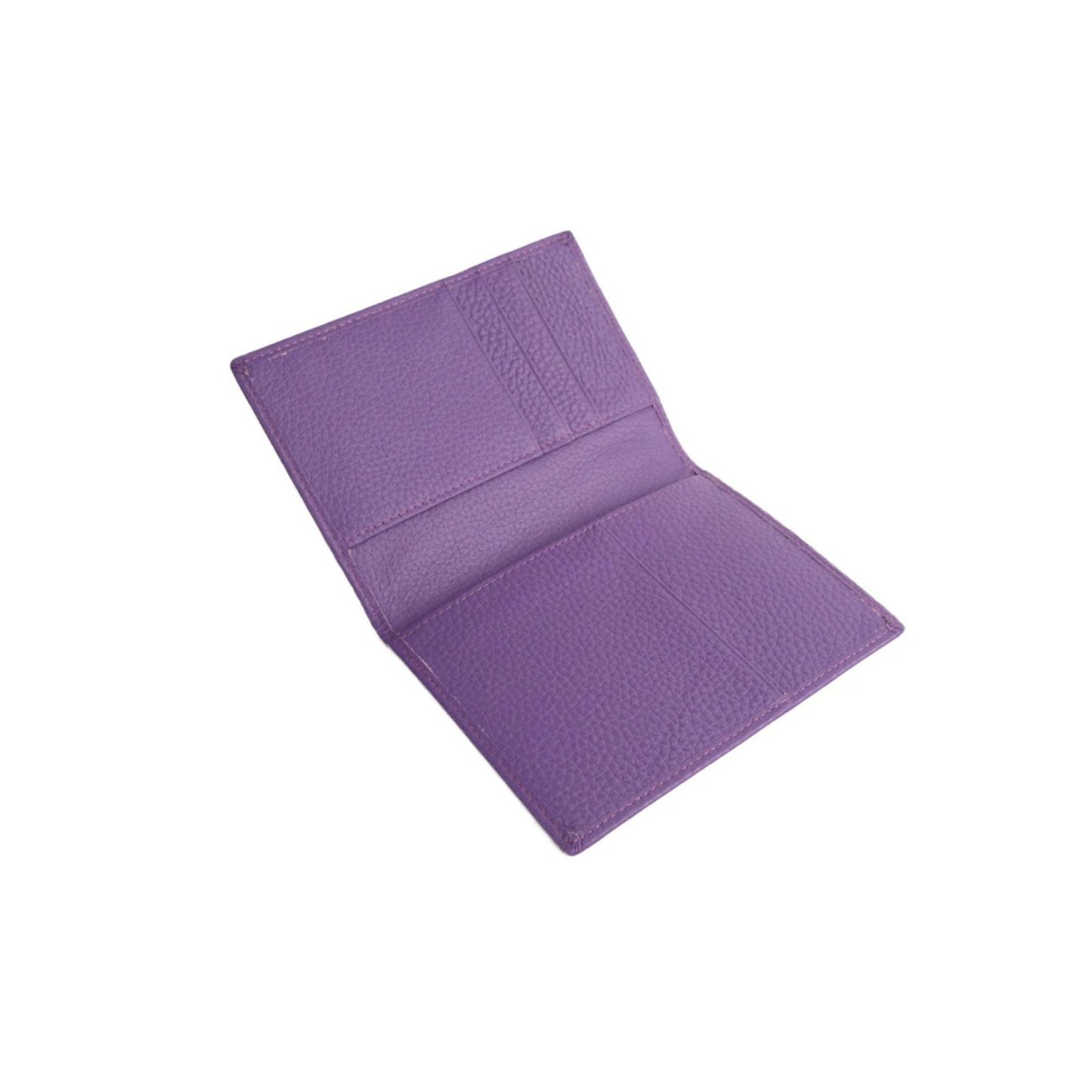 Stanford Leather Passport Cover Purple - For Her - shop_name