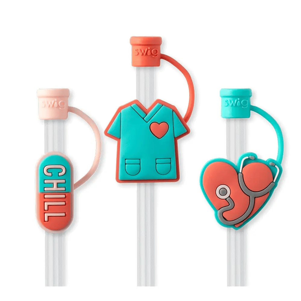 Straw Toppers Scrub Life - Teachers - shop_name