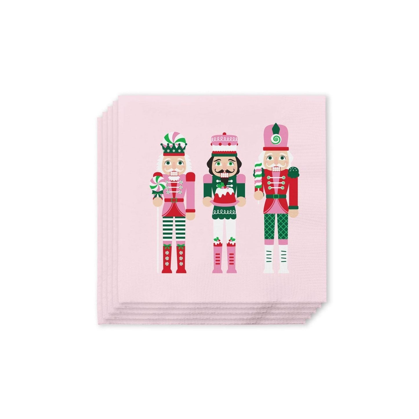 Sugar Plum Soldiers Cocktail Napkins - shop_name