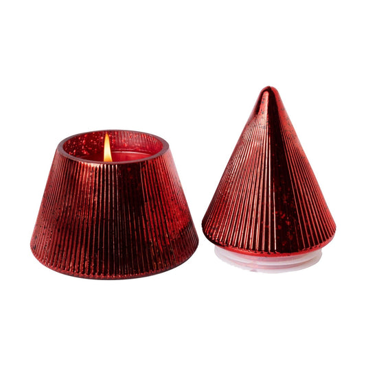 The Smell of Christmas - Plaid Tree Glass Candle - Candle - shop_name