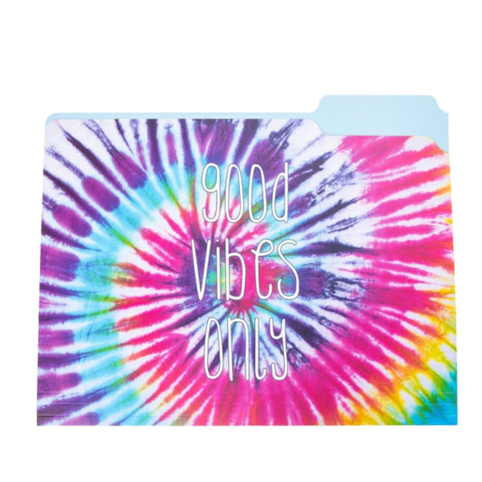 Tie Dye File Folder Set - Papergoods - shop_name