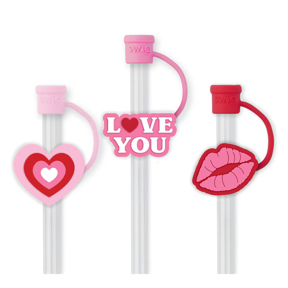 Straw Toppers Valentine