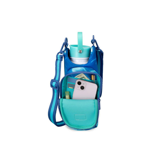 Water Bottle Sling 'Blue Lagoon' - shop_name