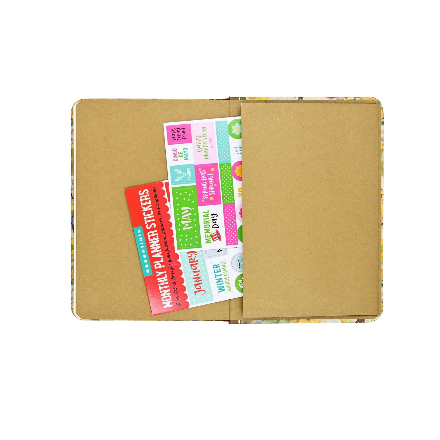 2027 Watercolor Treescape Weekly Planner