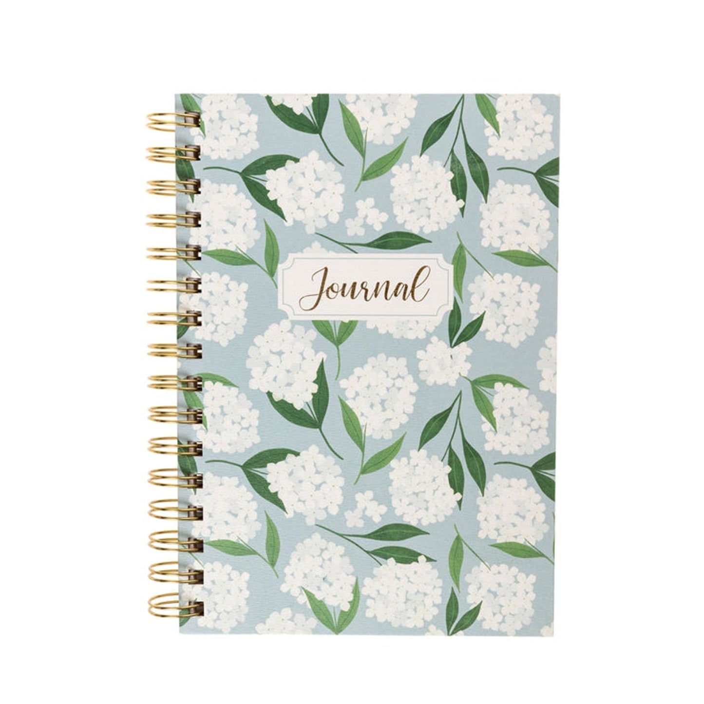White Hydrangeas Journal - Papergoods - shop_name