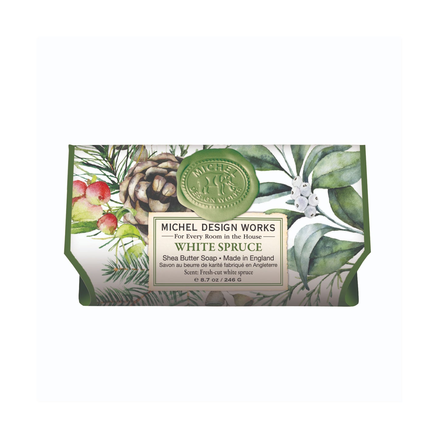 White Spruce Large Soap Bar