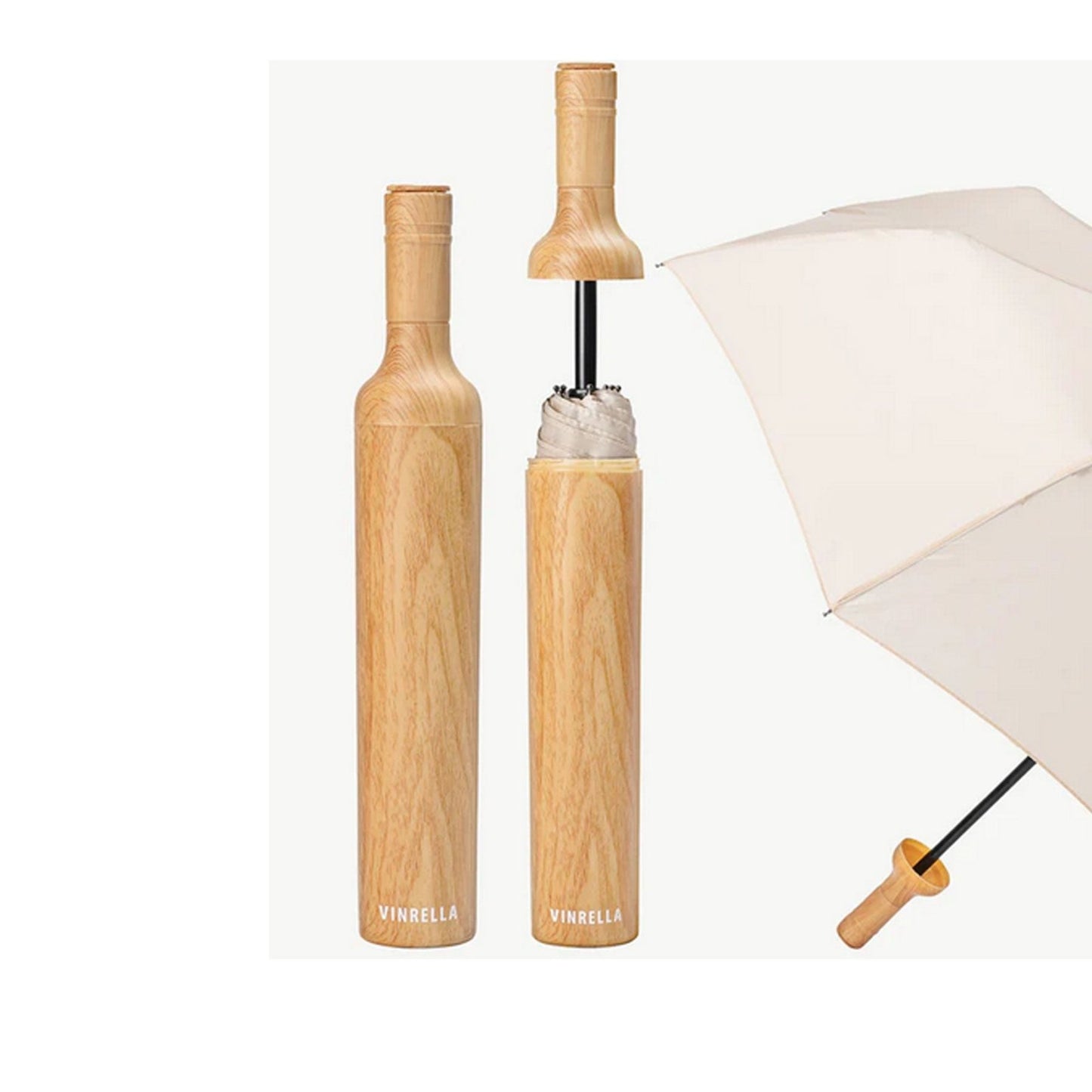 Wooden Bottle Umbrella - For Him - shop_name