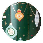 X-mas Ornaments Mega Mug 30oz