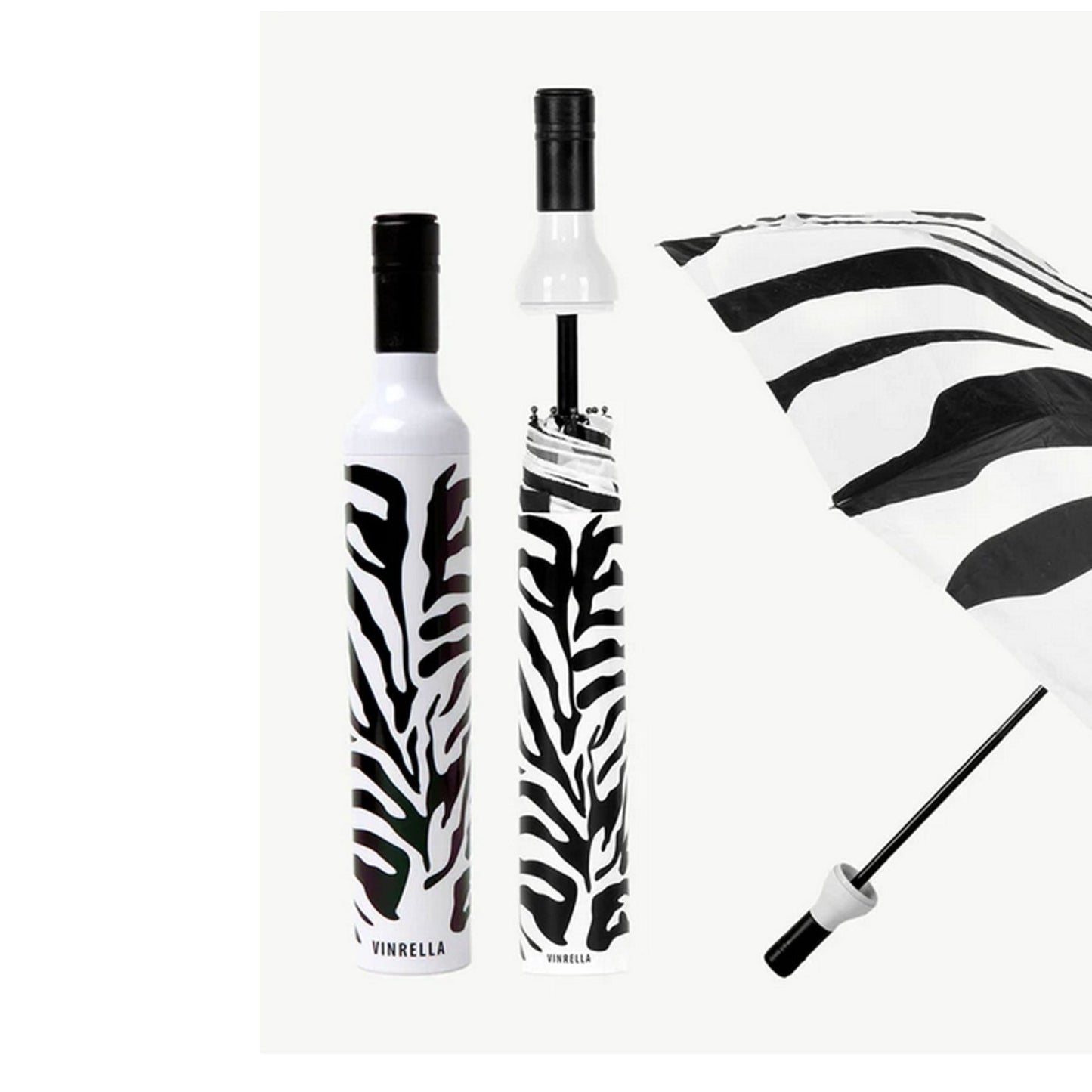 Zebra Bottle Umbrella - For Her - shop_name