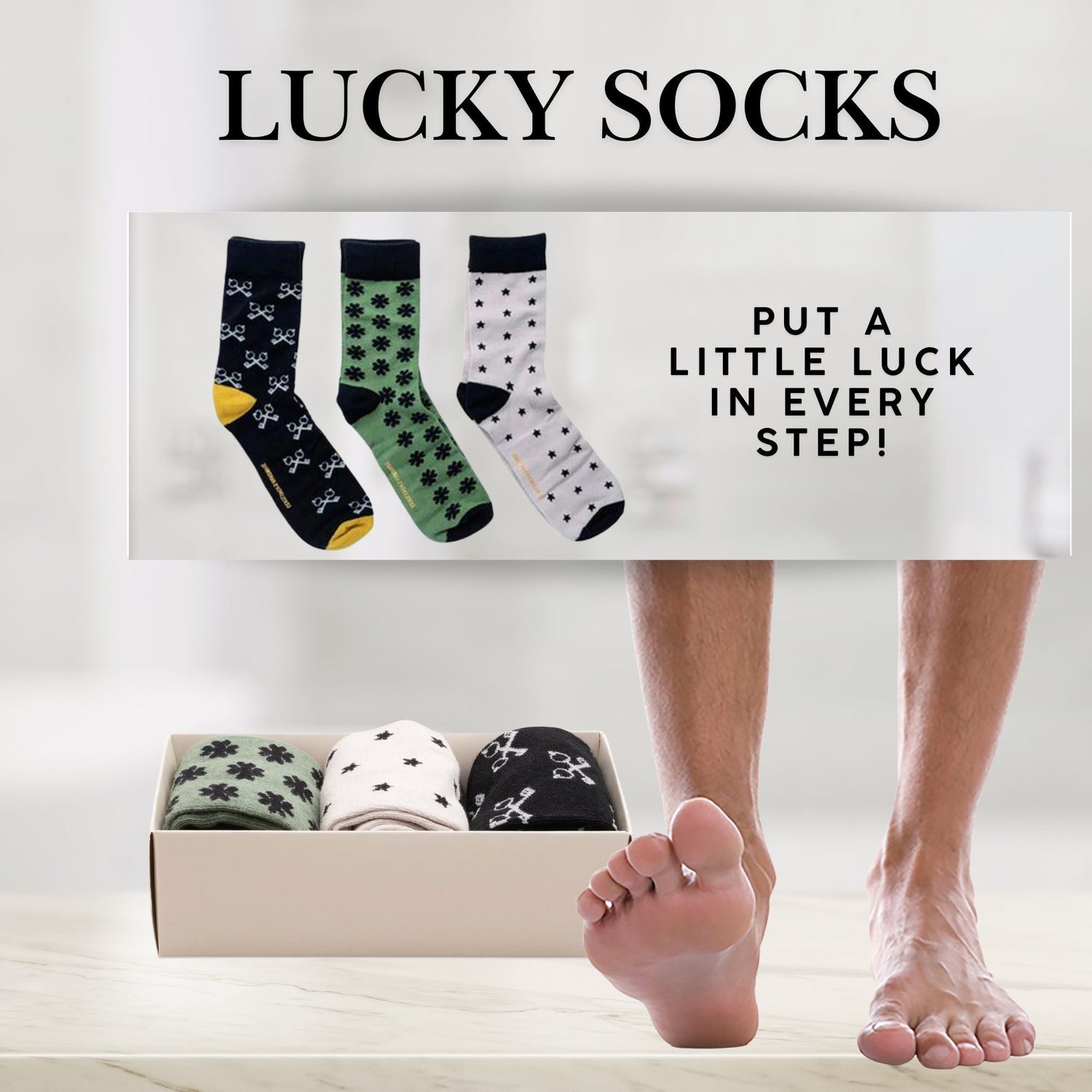 Socks for Him - Art + Design SXM