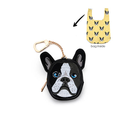 Bag Charm  & Bag - Dog