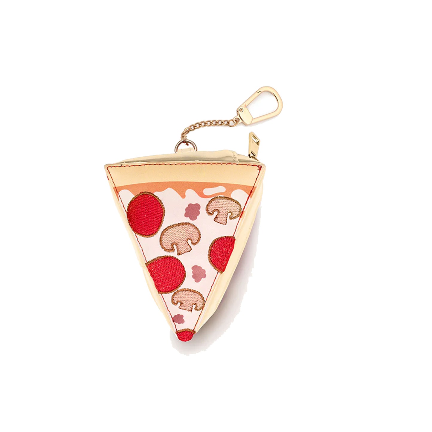 Bag Charm  & Bag - Pizza