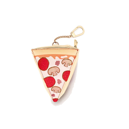 Bag Charm  & Bag - Pizza