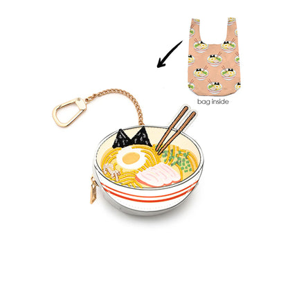 Bag Charm  & Bag - Ramen