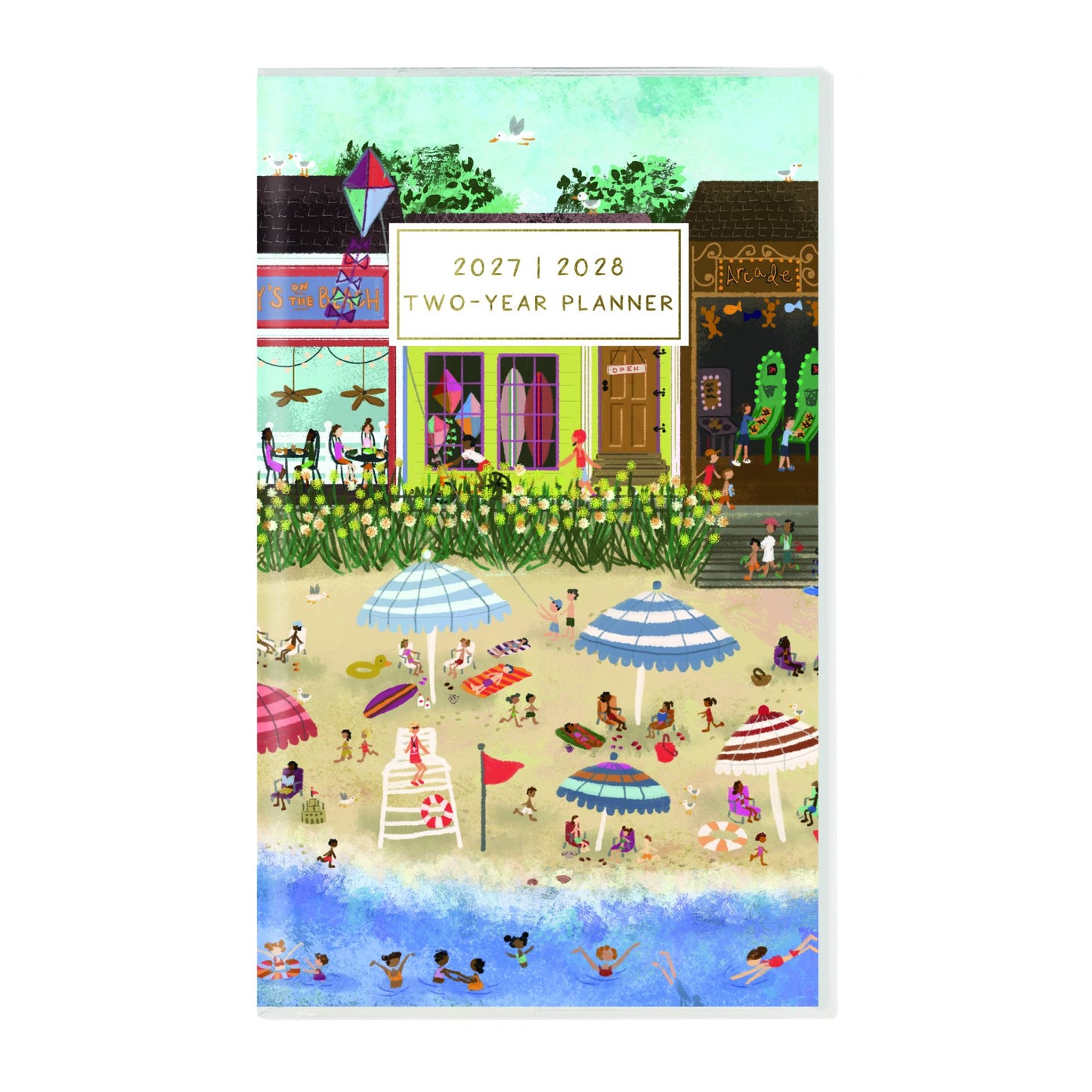 Agenda de poche de 2 ans Paysages joyeux