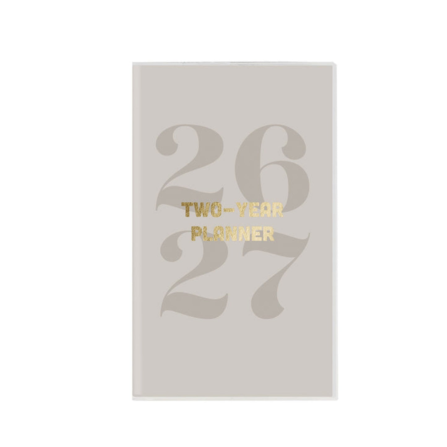 Typographic 2-Year Pocket Planner