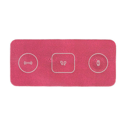 3 in 1 Portable Wireless Fast Charging Pad Red - Home - shop_name