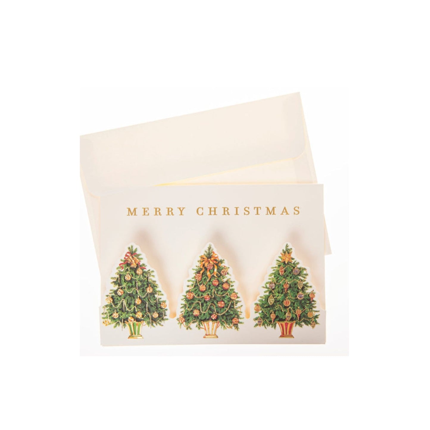 Christmas Tree Trio Holiday Boxed Card