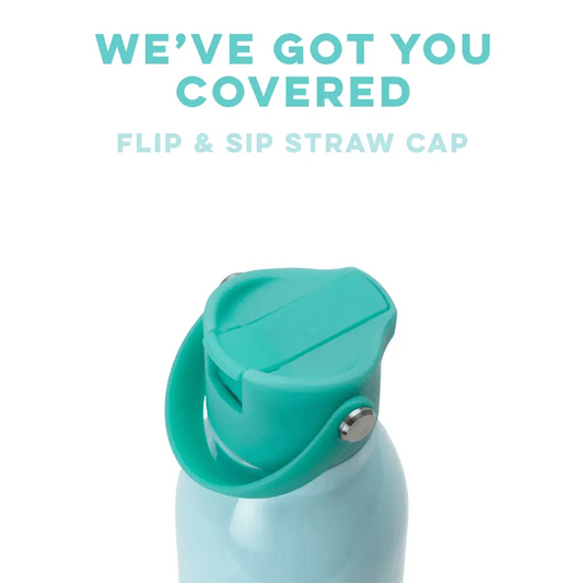 Flip + Sip Bottle-Cap 26oz | Aqua