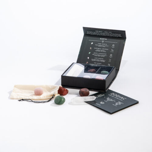 Zodiac Crystal Collection Earth