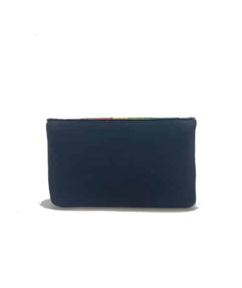 Mini-pochette élégante à perles symétriques