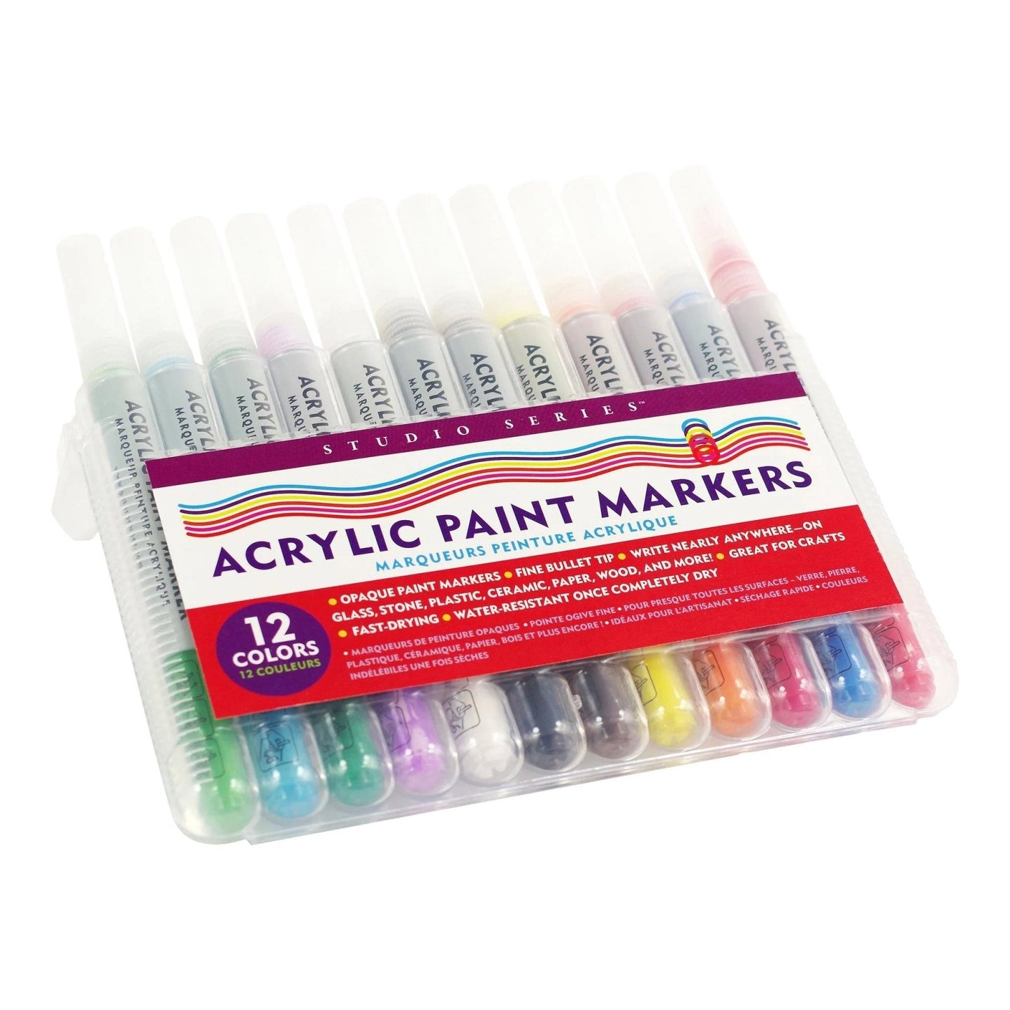 Acrylic Paint Markers (Set of 12) - shop_name