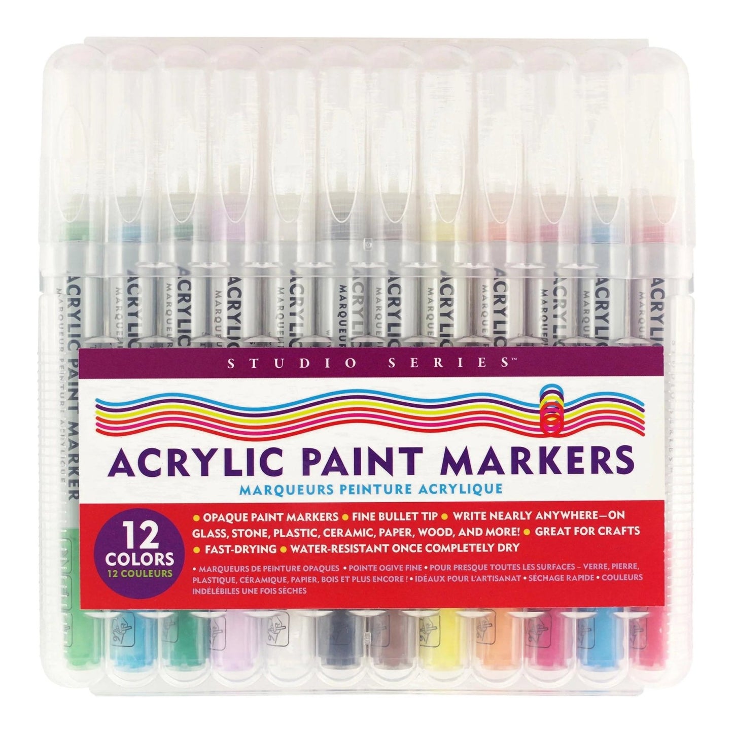 Acrylic Paint Markers (Set of 12) - shop_name