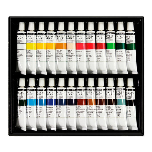 Acrylic Paint Set (24 colors) - shop_name
