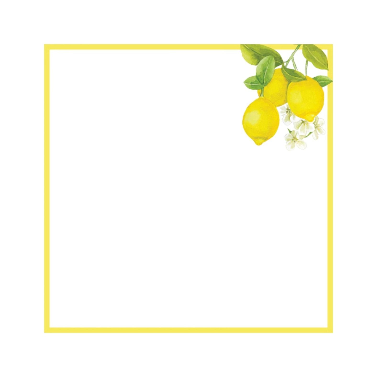Amalfi Lemons Desk Notes - Papergoods - shop_name