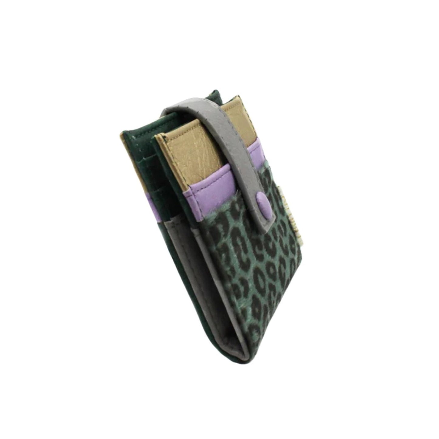 Animal Print Lilac Fold Over Purse - For Her - shop_name