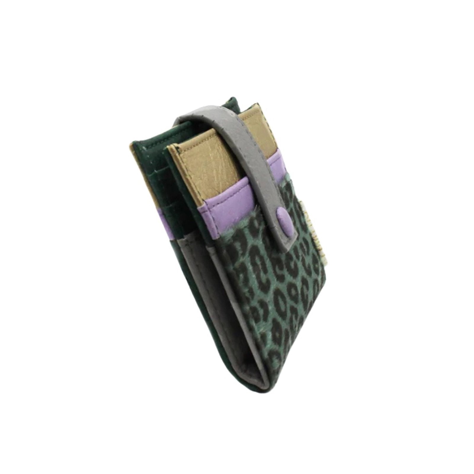 Animal Print Lilac Fold Over Purse - For Her - shop_name