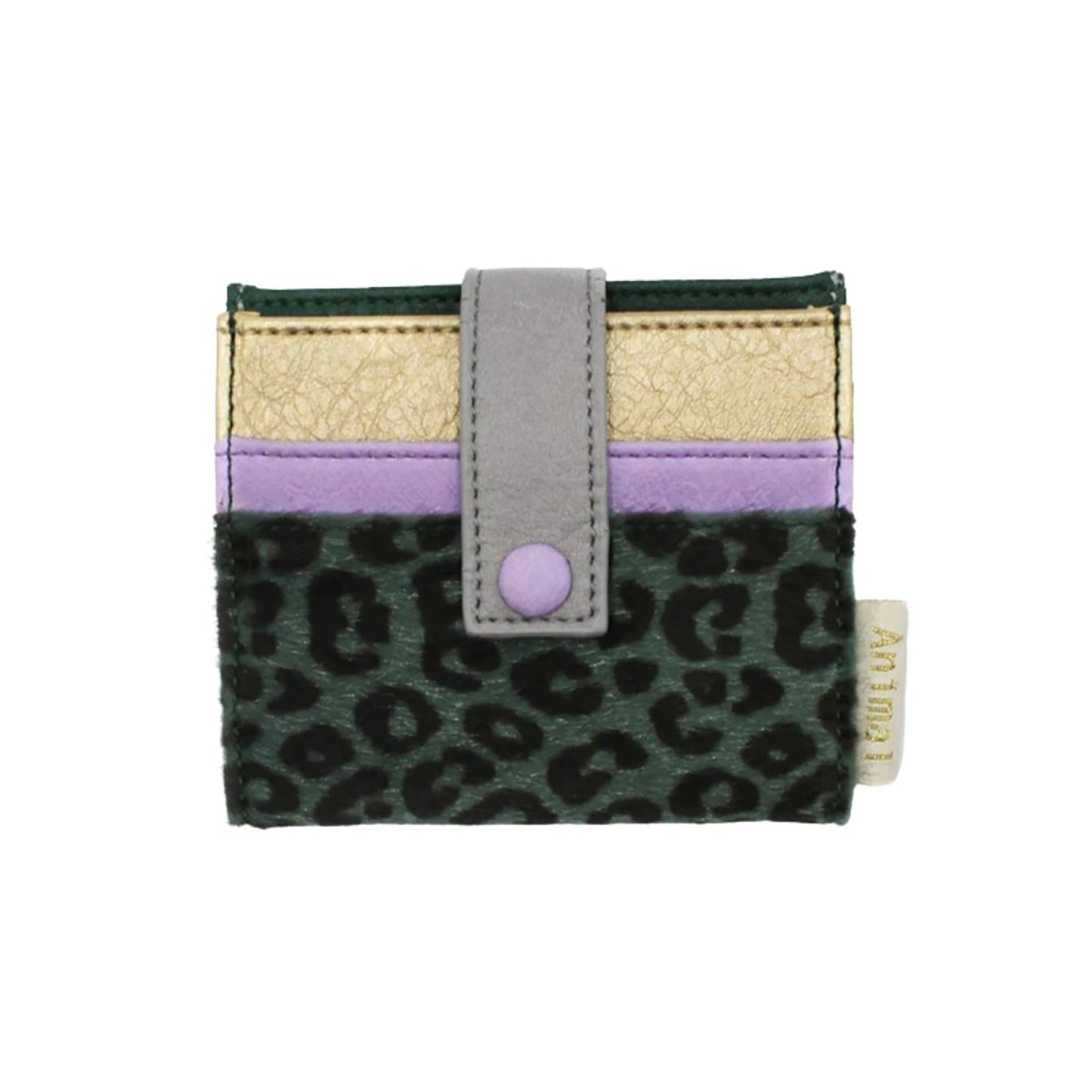 Animal Print Lilac Fold Over Purse - For Her - shop_name