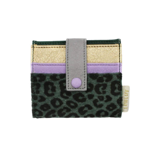 Animal Print Lilac Fold Over Purse - For Her - shop_name