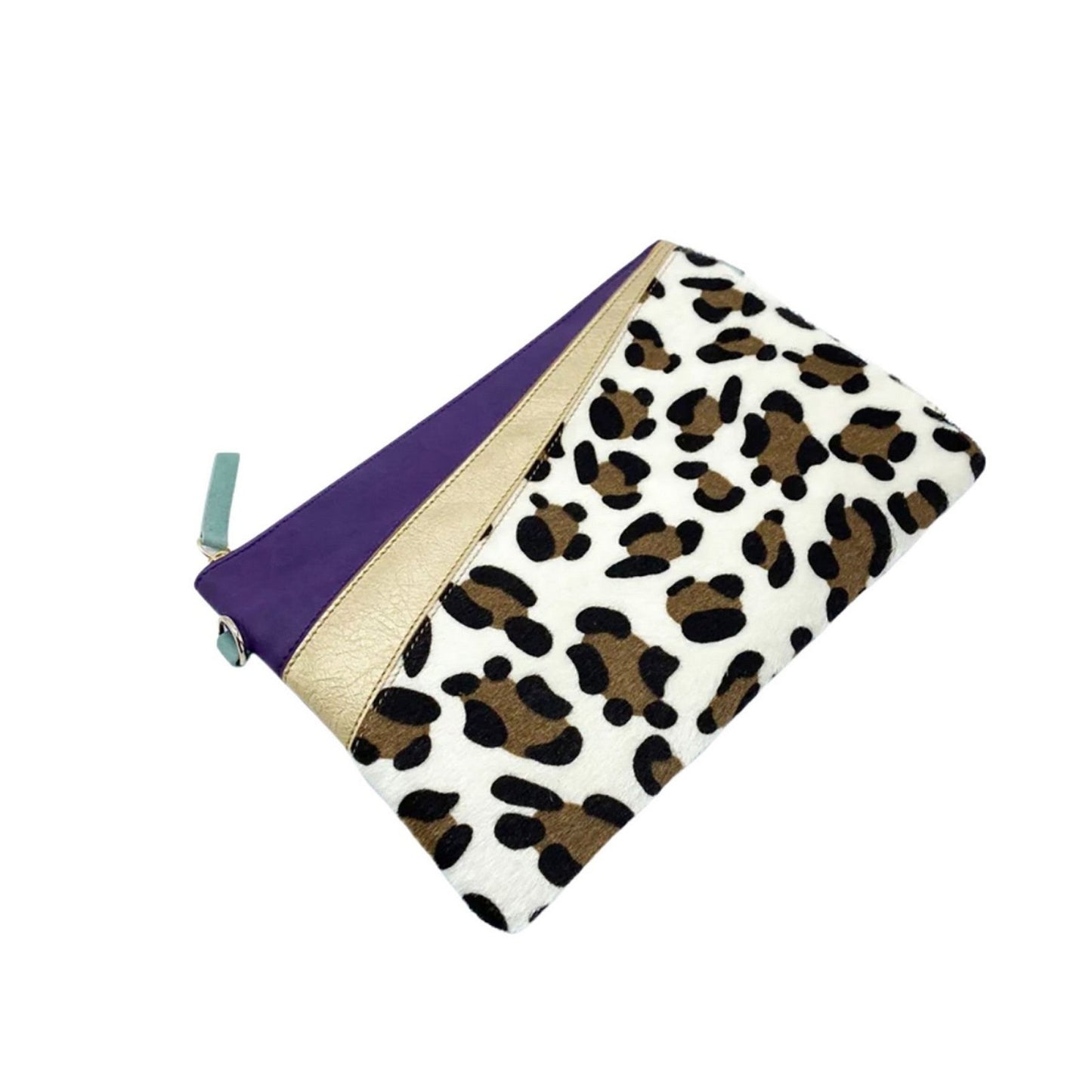 Animal Print Purple Leopard Print Clutch - For Her - shop_name