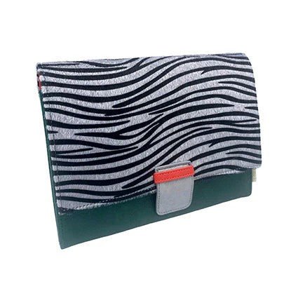 Animal Print Zebra Travel Wallet - For Her - shop_name