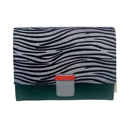 Animal Print Zebra Travel Wallet - For Her - shop_name