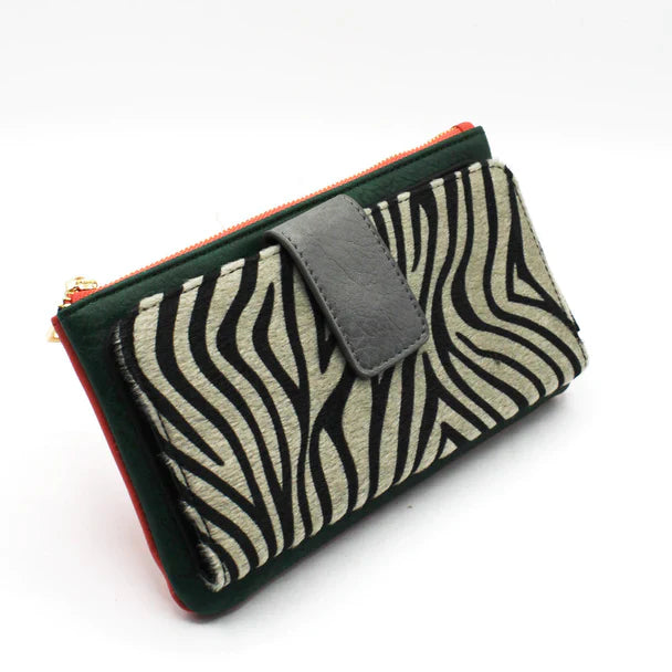 Animal Zebra Print Wallet