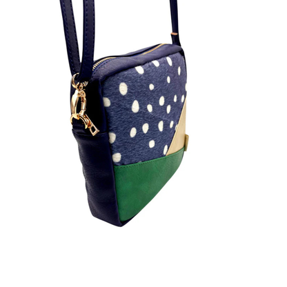Spotty Print Mini Square Bag